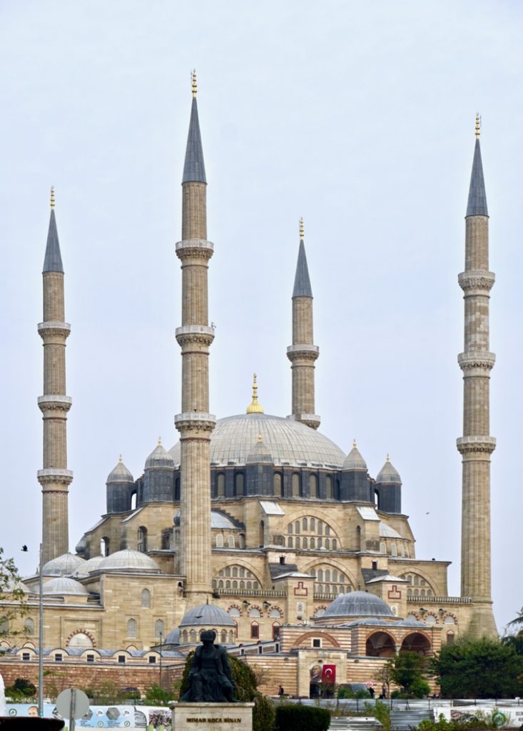 Vue de La Mosquée Selimiye d’Edirne
