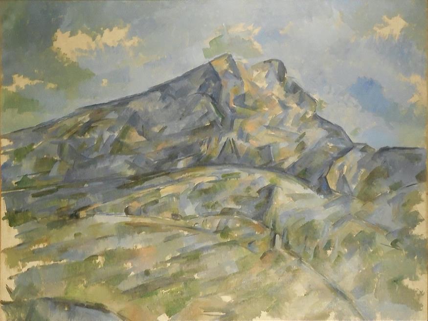 Paul Cézanne, La Montagne Sainte-Victoire vue du bosquet du Château Noir