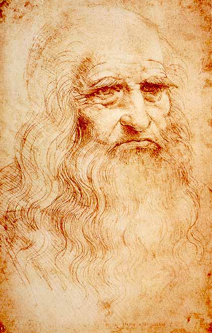 Autoportrait de Léonard de Vinci
