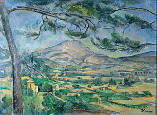 Montagne Sainte-Victoire de Cézanne 1887