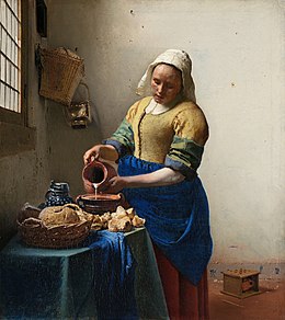 La laitière de Johannes Vermeer 