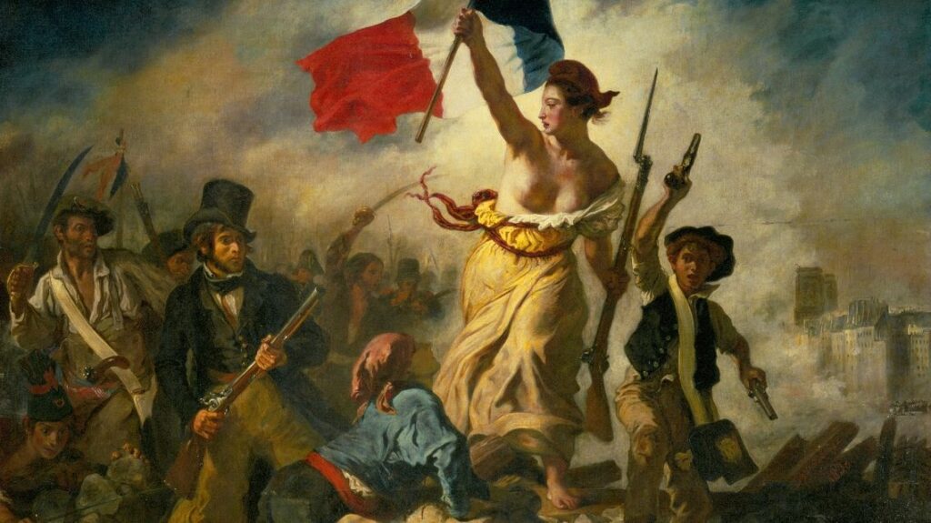   La Liberté guidant le Peuple d'Eugène Delacroix 