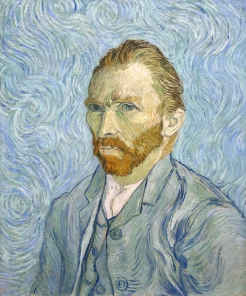 Portrait de l’artiste de Vincent Van Gogh 