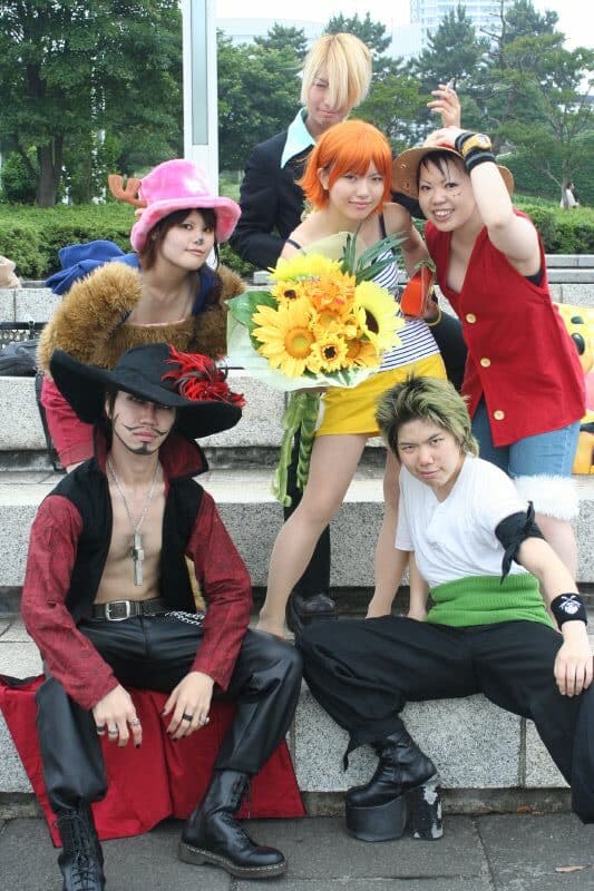 Cosplayers de One Piece au Japon
