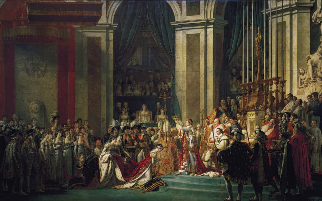 Tableau du sacre de Napoléon / Jacques-Louis David