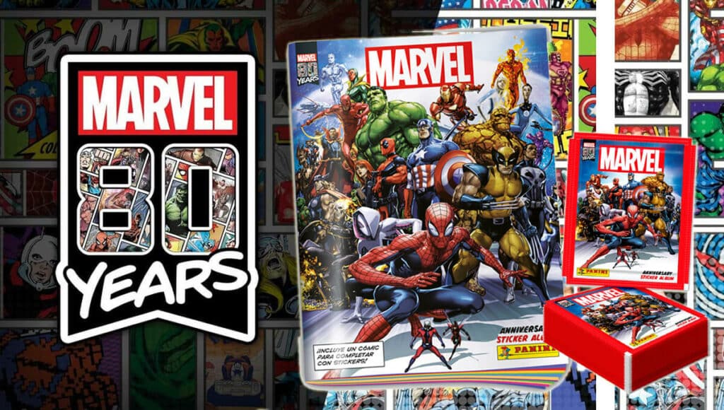 Collection Panini pour les 80 ans de Marvel