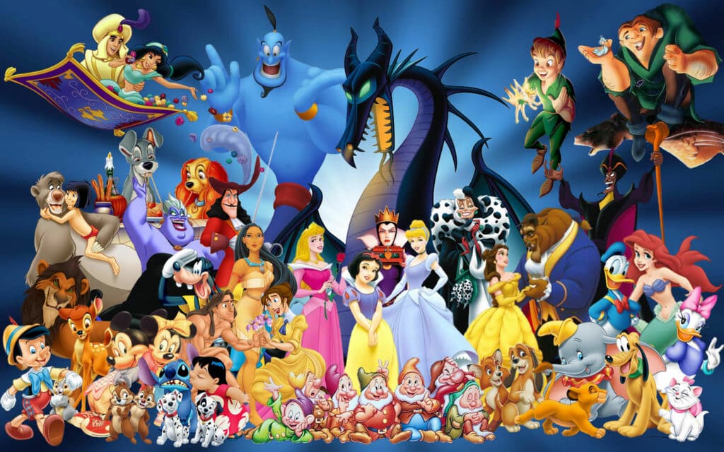 Personnages des films Disney