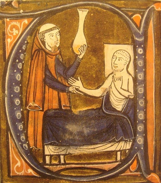 Al-Razi, dans le Recueil des traités de médecine de Gérard de Crémone (1250-1260)