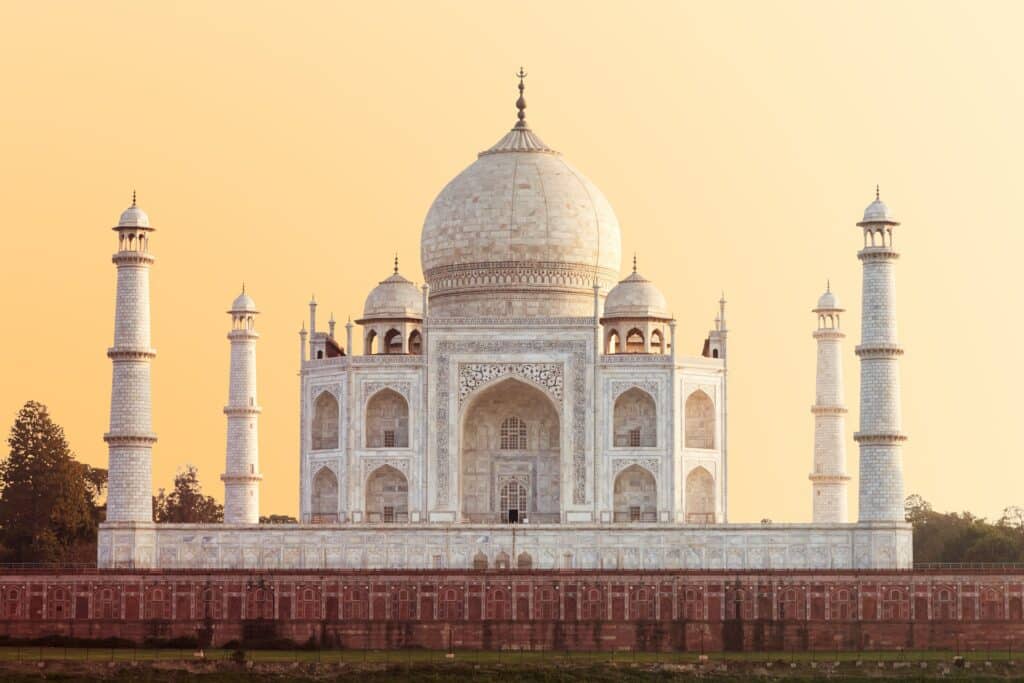 Un des lieux de contes : le Taj Mahal