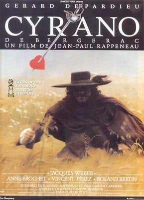 Affiche du film Cyrano de Bergerac de Jean-Paul Rappeneau, 1990