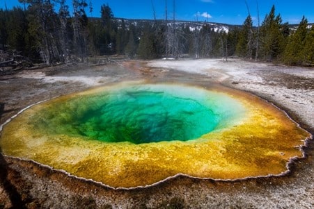 La caldeira du Yellowstone. Source : Pexels