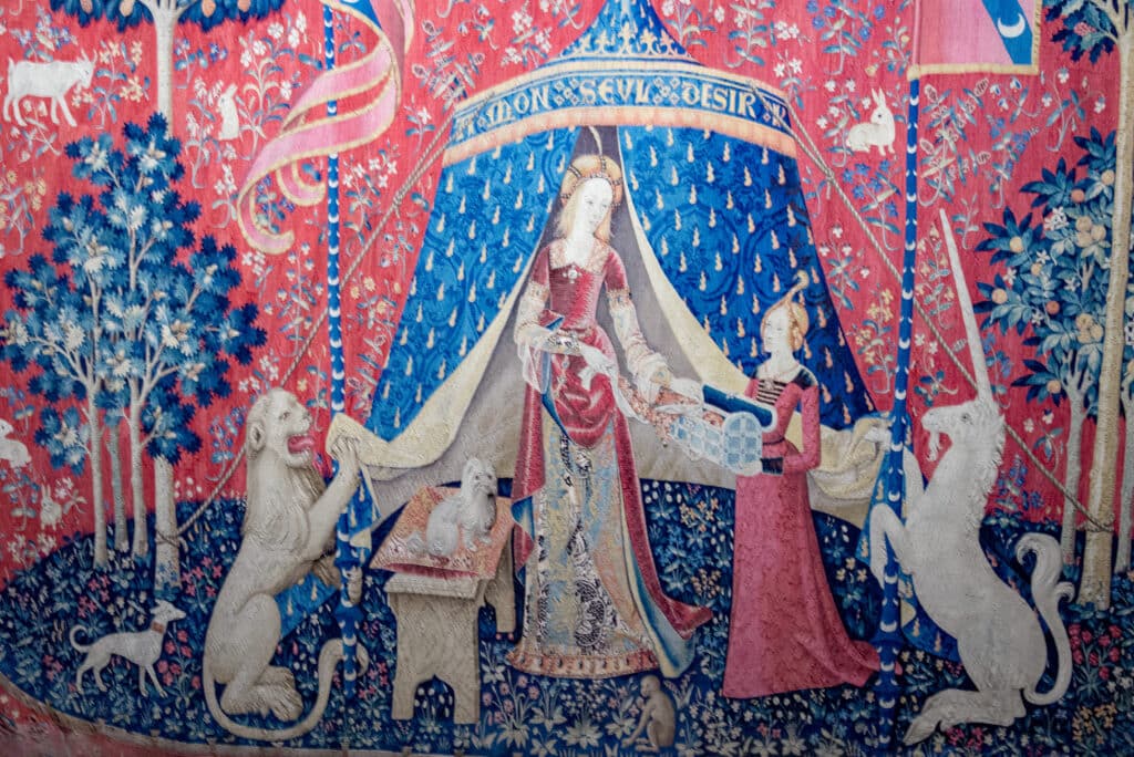 La Dame à la licorne, « A mon seul désir », Wikimedia Commons