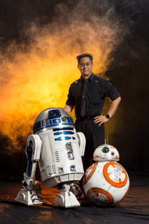  Mike Senna et R2-D2