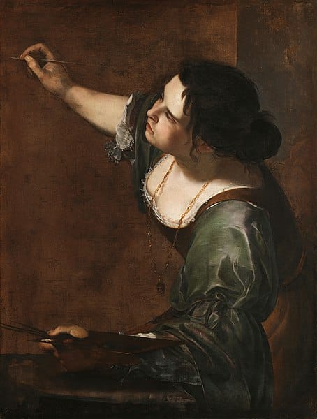 Autoportrait en allégorie de la peinture, 1639,  Artemisia Gentileschi 