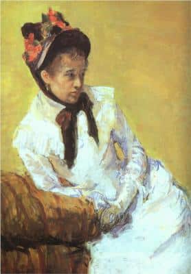Autoportrait, vers 1878, Mary Cassat