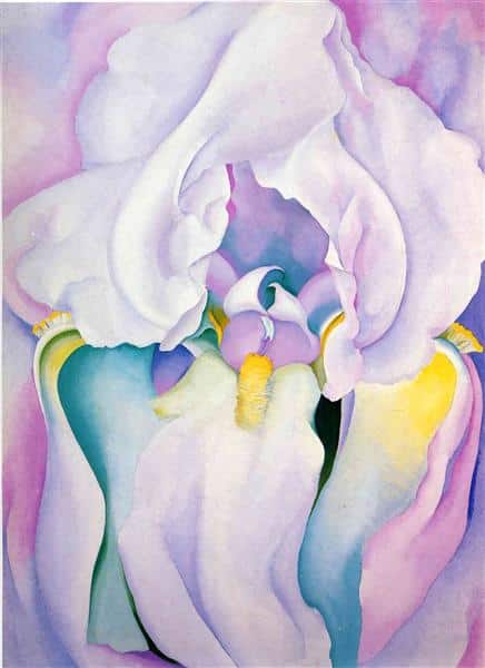 Lumière d’iris, 1924 – © Georgia O'Keeffe