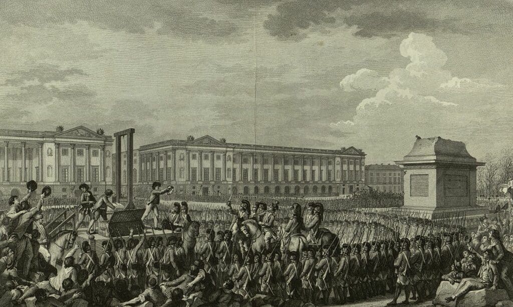 Exécution de Louis XVI / DP Wikimedia Commons