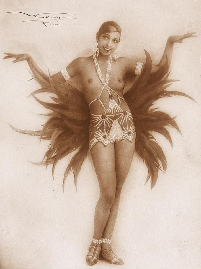 Joséphine Baker dans la Revue Nègre