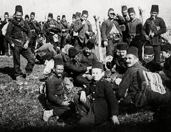 L’armée ottomane dans les Balkans / DP Wikimedia Commons