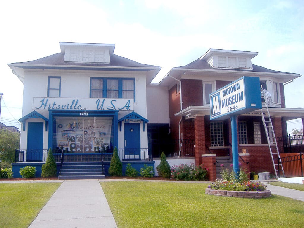Hitsville USA, Detroit, premier siège de la Motown devenu aujourud’hui un musée ©  DR