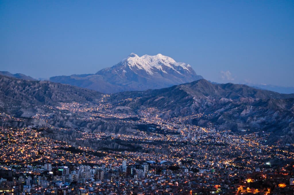 La Paz, où Klaus Barbie a vécu pendant vingt ans avant d’y être arrêté, Wikimedia Commons