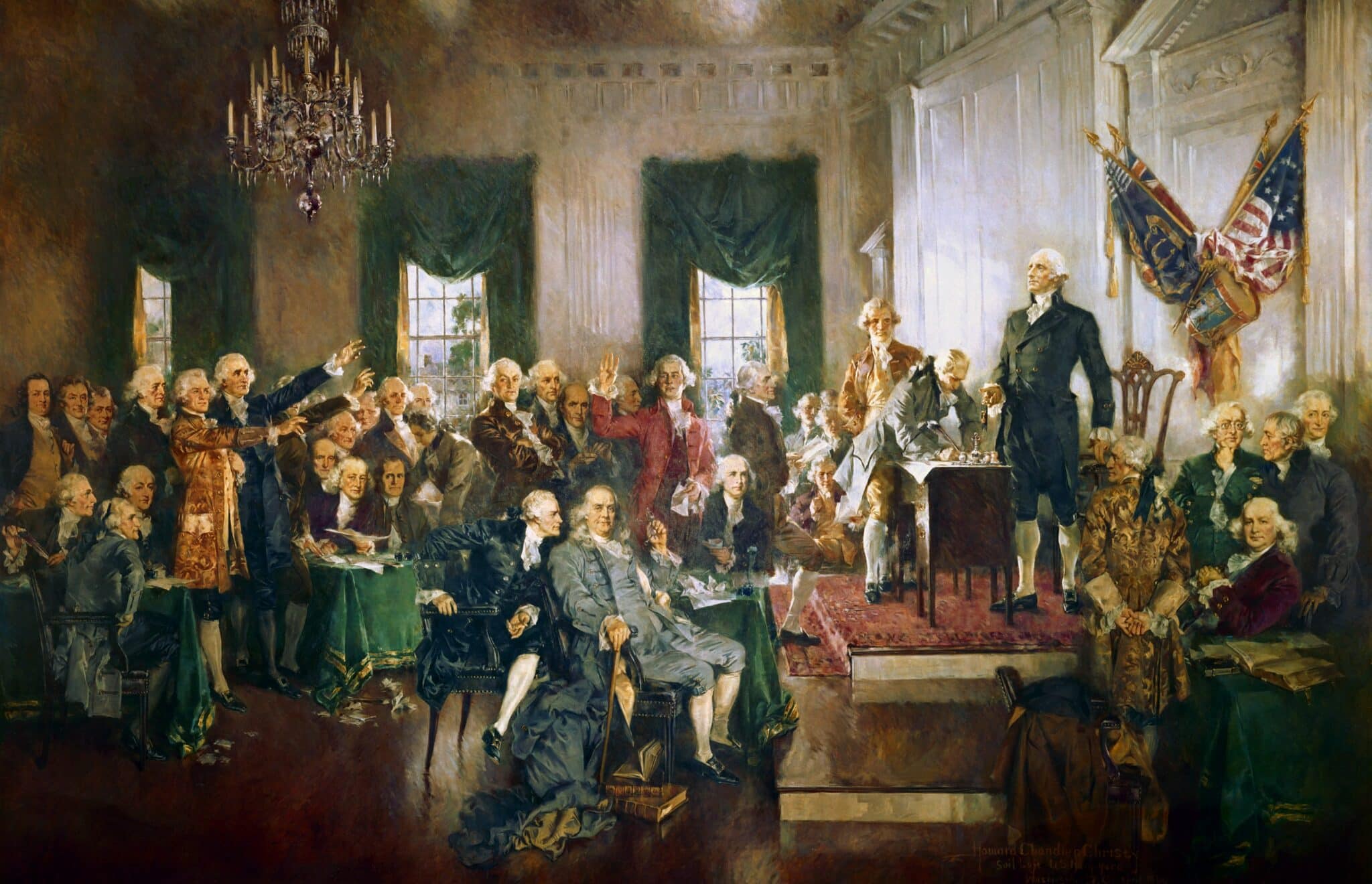 2 janvier 1788, la Géorgie ratifie la constitution des Etats-Unis