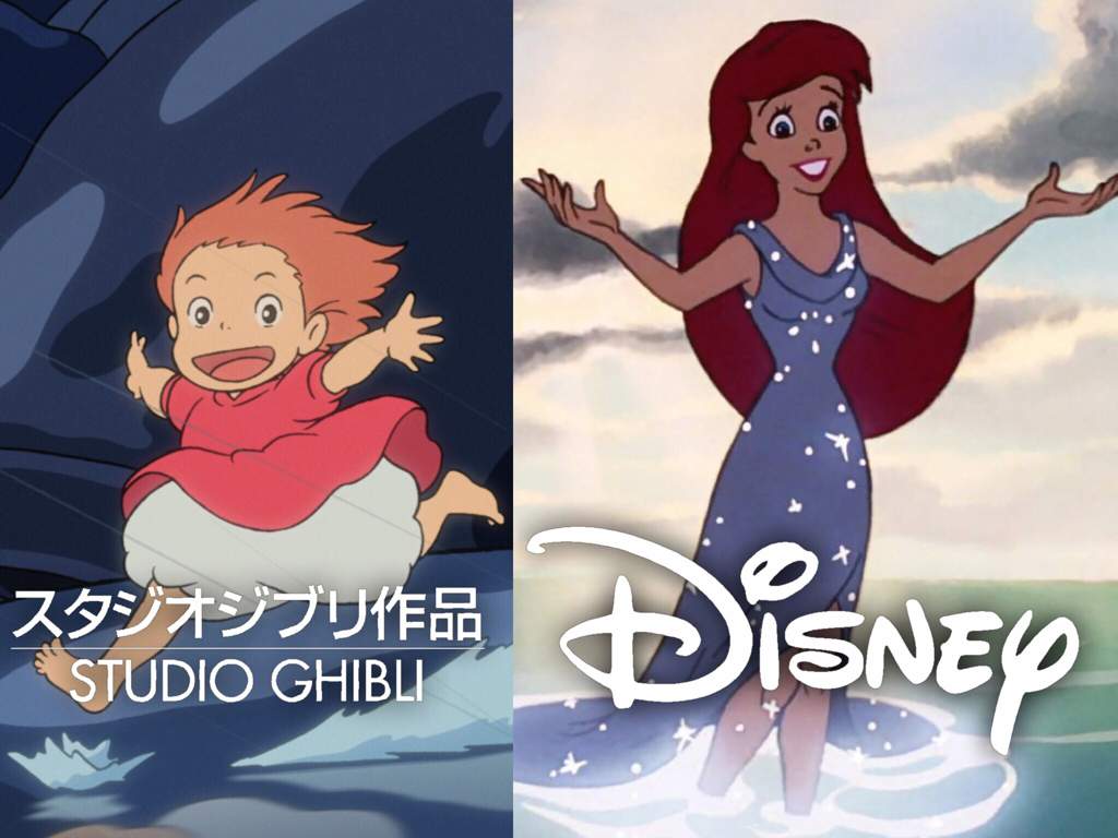 Princesses Disney VS héroïnes Ghibli - Cultur'easy