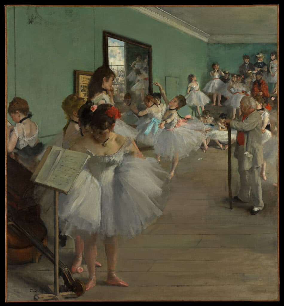 La Classe de danse, Edgar Degas, Paris, 1870 ©DR – Metropolitan Museum of Art