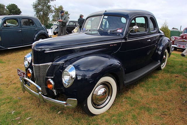 La célèbre Ford 1940 coupé