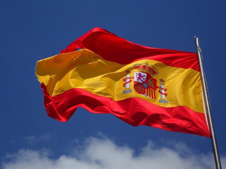 Drapeau de l’Espagne. Source : Pixabay