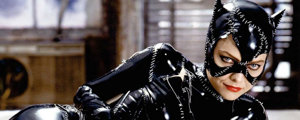 Michelle Pfeiffer dans le rôle de Catwoman. Crédit : Warner Bros