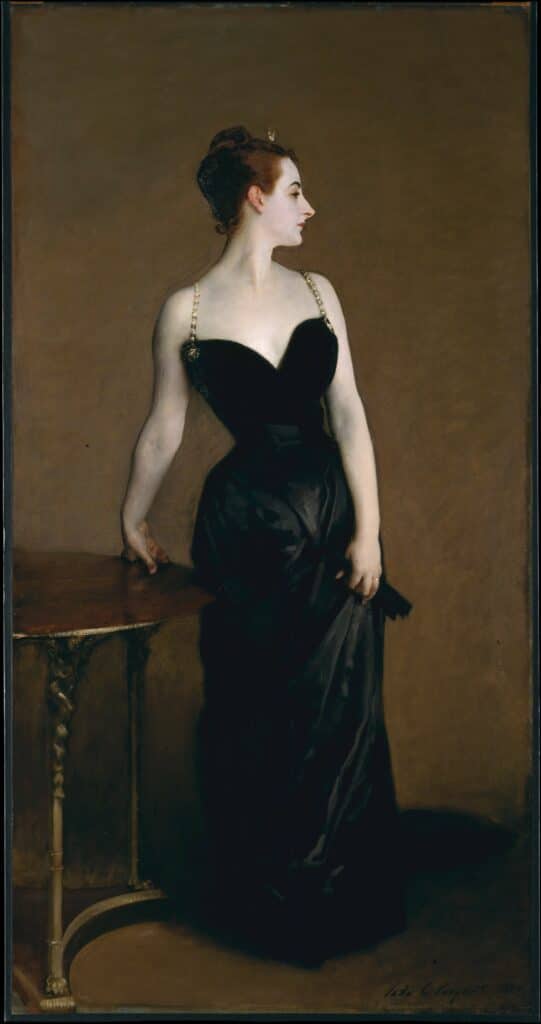 Art et polémiques : Portrait de Madame X, John Singer Sargent, Flickr