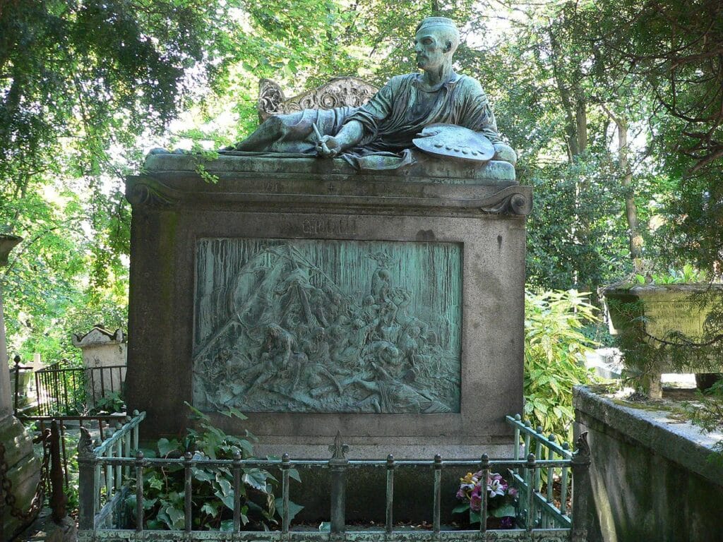 Monument funéraire de Théodore Géricault, Cimetière du Père-Lachaise