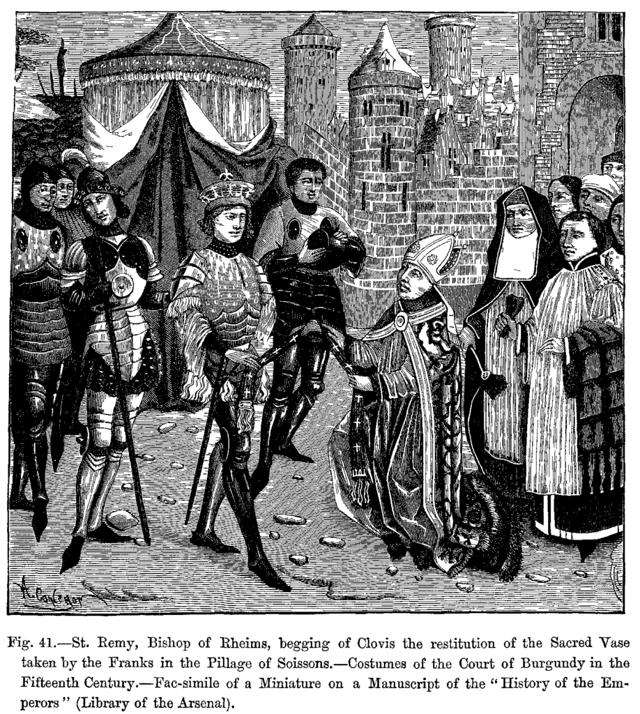 Le pillage de Soissons par Clovis et son armée