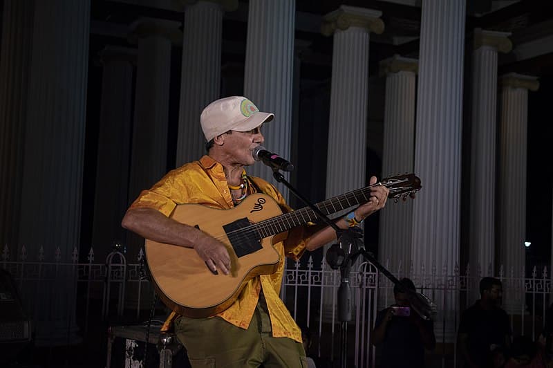 Concert de Manu Chao à Calcutta en 2020 - Source : Wikicommons
