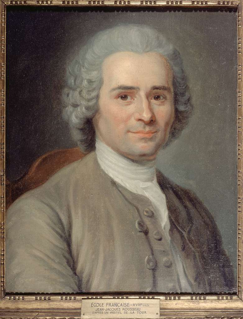 Portrait de Jean Jacques Rousseau