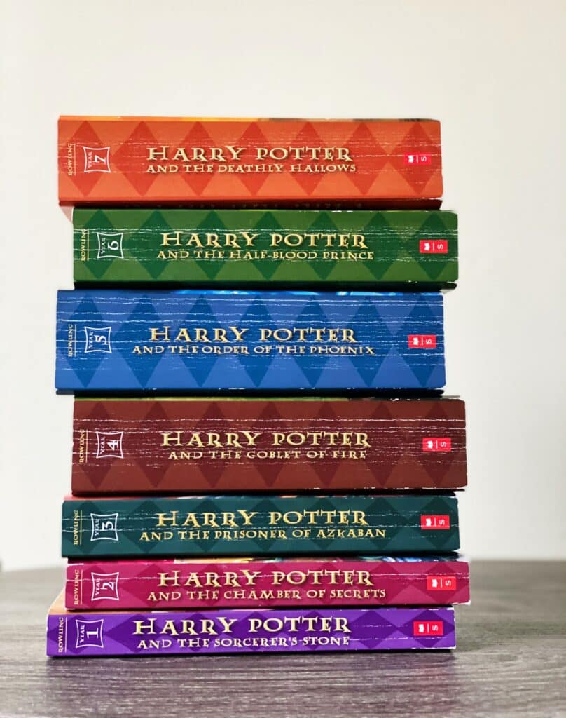 Les 7 tomes de la saga Harry Potter