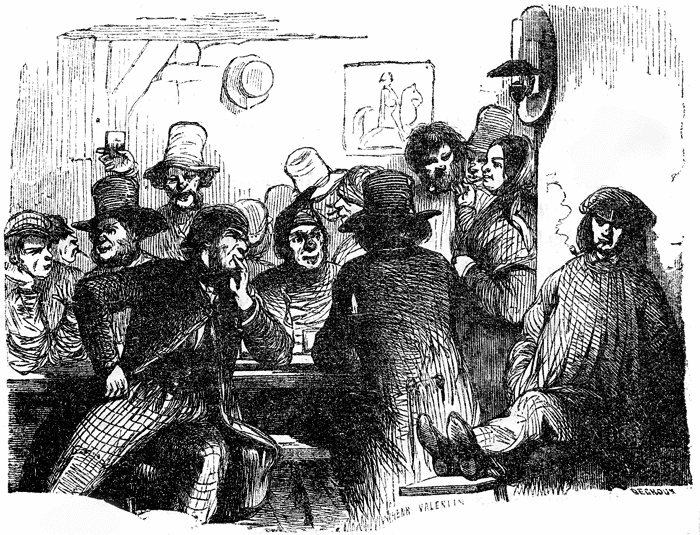 Illustration du roman Les Mystères de Paris d’Eugène Sue (1843) WikiCommuns
