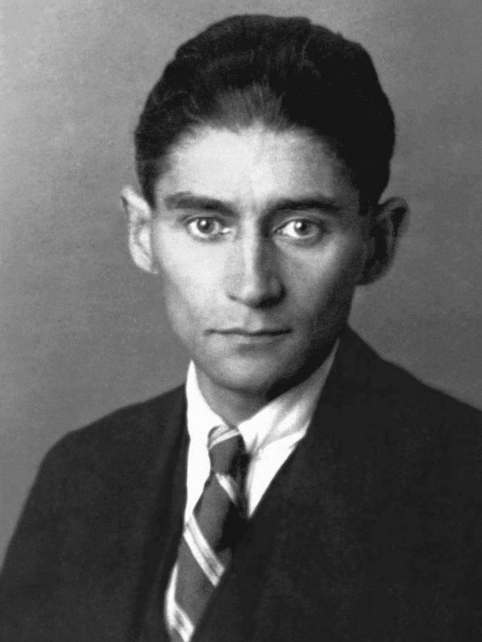 Dernière photographie connue de Franz Kafka, 1923 — Auteur inconnu — Domaine public — Wikimedia Commons
