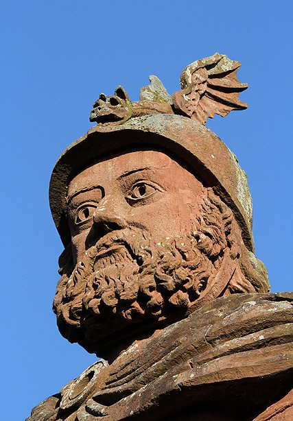 Statue de William Wallace à Bemersyde, Geograph.co.uk