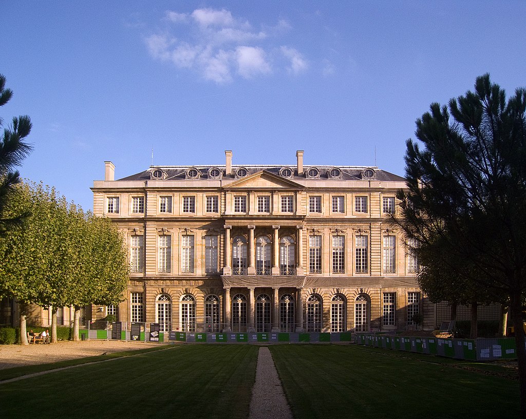 Façade côté jardin de l’hôtel de Rohan, aujourd’hui Archives Nationales – Wikimédia Commons