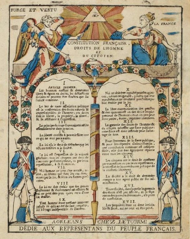 Déclaration des Droits de l'Homme et du Citoyen - Musée de la Révolution Française, CC BY-SA 4.0, via Wikimedia Commons