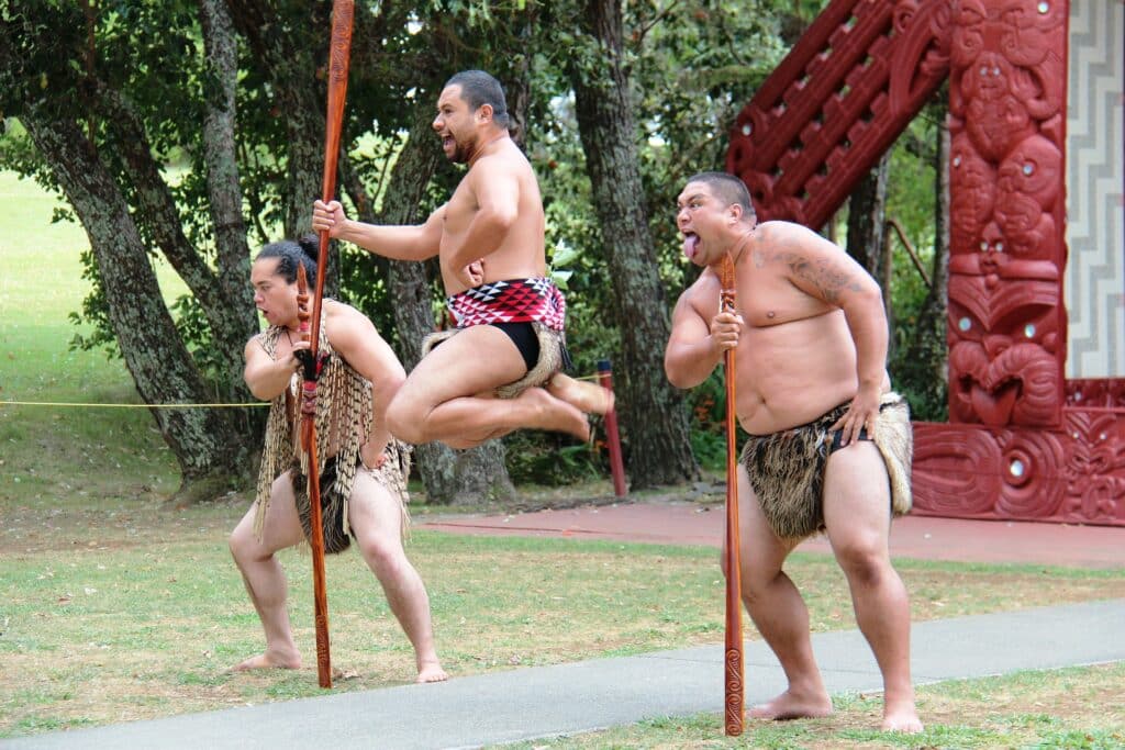 Représentation traditionnelle maorie