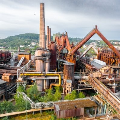 Patrimoine industriel allemand : Völklingen : Usine sidérurgique de Völklingen, patrimoine mondial de l'UNESCO ©DZT (Loïc Lagarde)