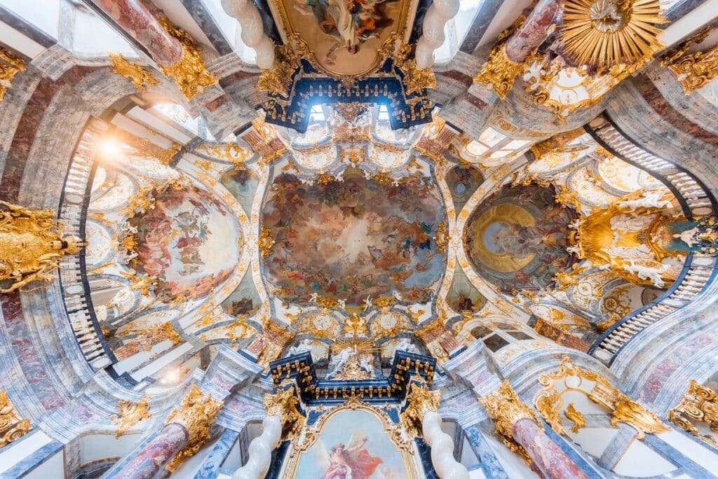 Würzburg : Résidence de Würzburg avec ses plafonds peints baroques ©DZT/Loïc Lagarde
