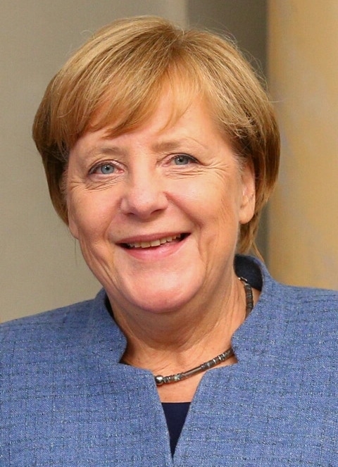 Portrait d'Angela Merkel