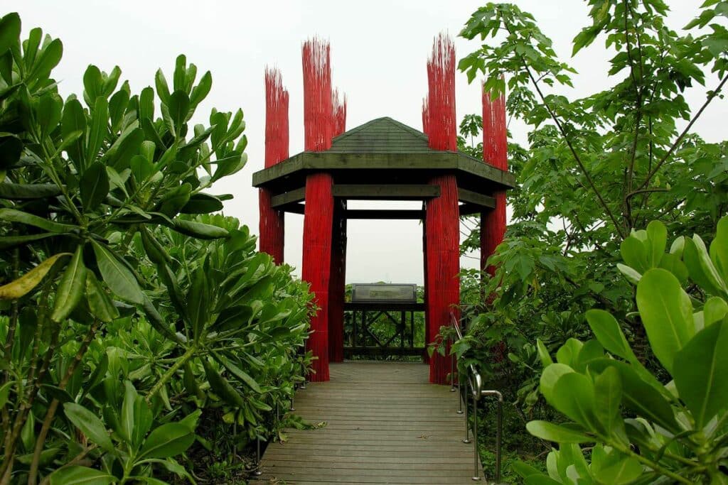 Red Pavillon, Taiwan, Taipeh, 2007 /  Cornelia Konrads, tous droits réservés, droits cédés pour la publication de l’article  