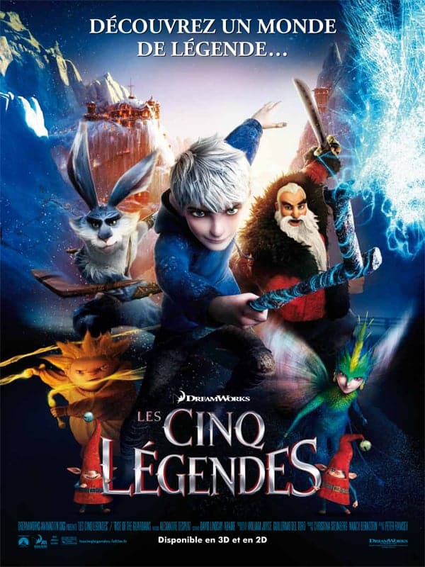 Affiche du film "Les cinq légendes"