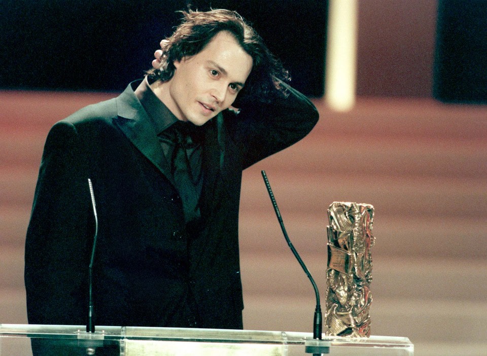 Johnny Depp reçoit un César d'honneur