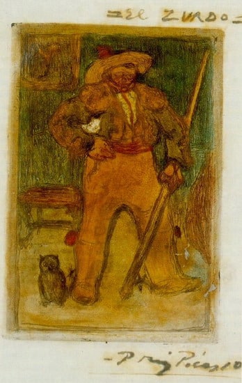 El Zurdo - Pablo Picasso - 1899